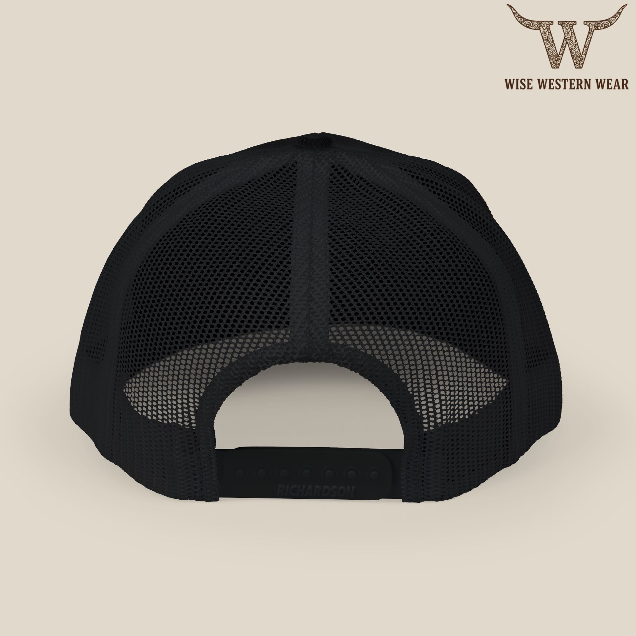 Classic Black Logo Trucker Hat